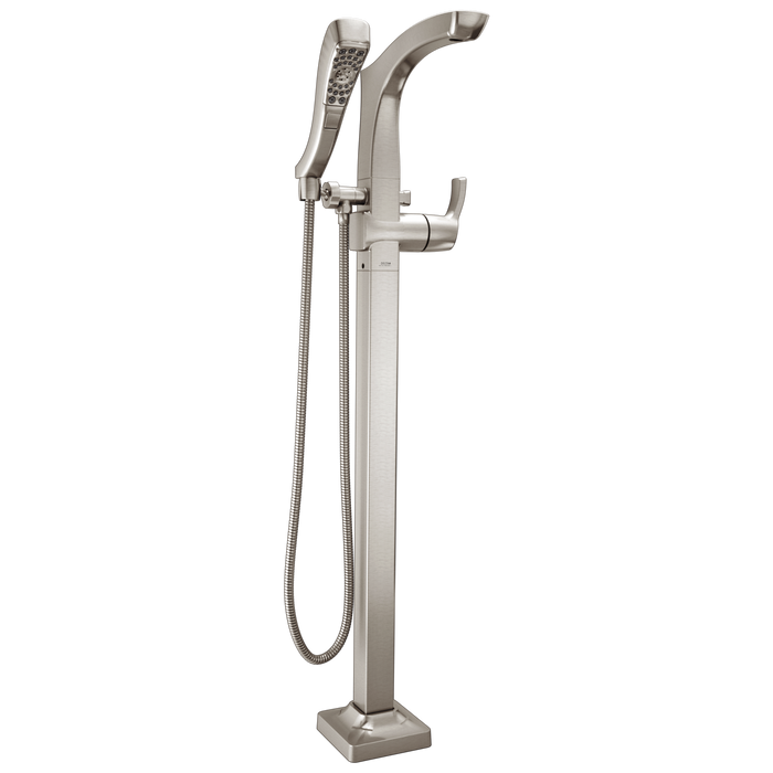 Delta T4752-FL Tesla Floor Mount Tub Filler Trim
