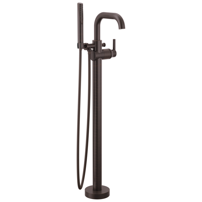 Delta Trinsic T4754 Floor Mount Tub Filler - Venetian Bronze