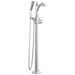 Delta Delta Dorval™: Single Handle Floor Mount Tub Filler Trim - Less Handle