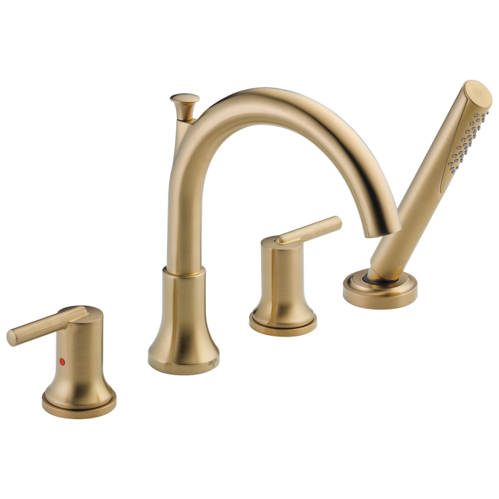 Delta T4759 Trinsic Roman Tub with Hand Shower Trim