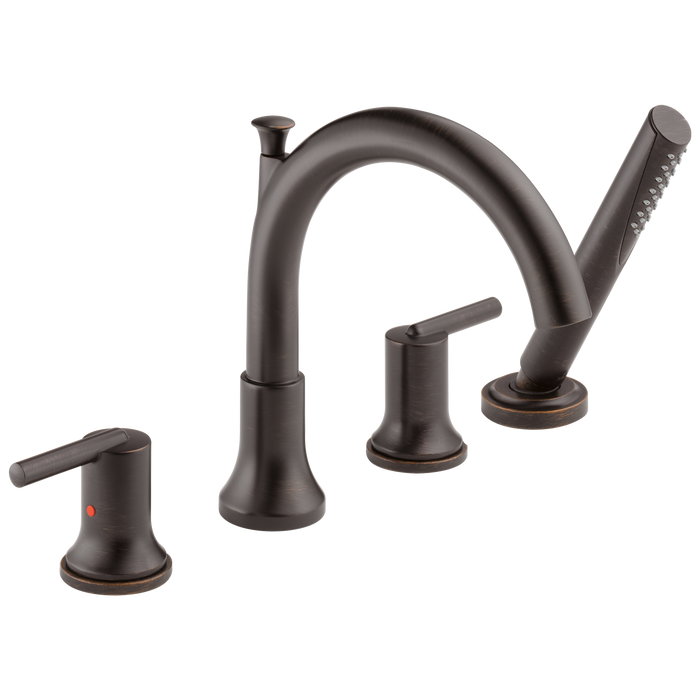 Delta T4759 Trinsic Roman Tub with Hand Shower Trim
