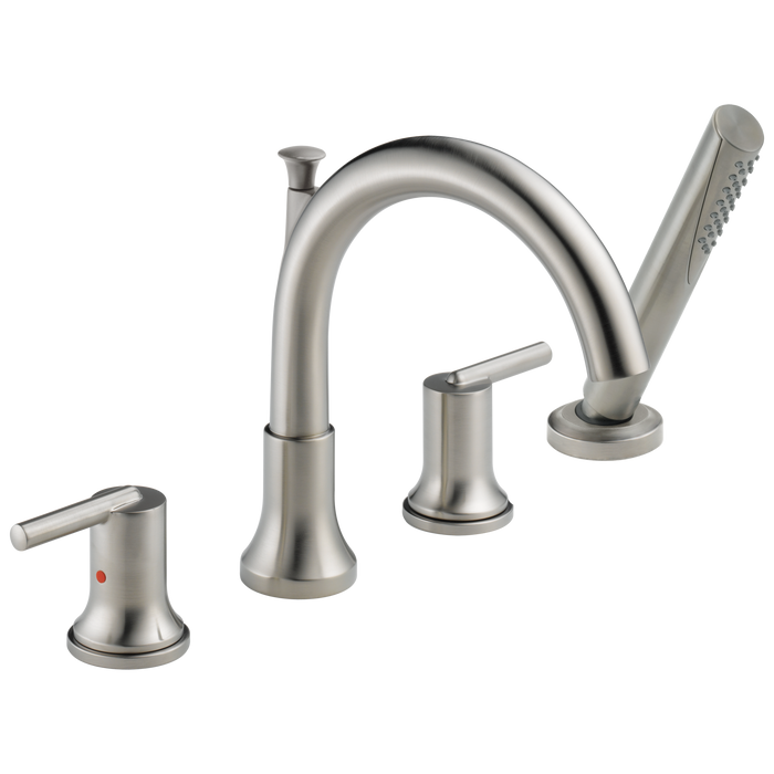 Delta T4759 Trinsic Roman Tub with Hand Shower Trim