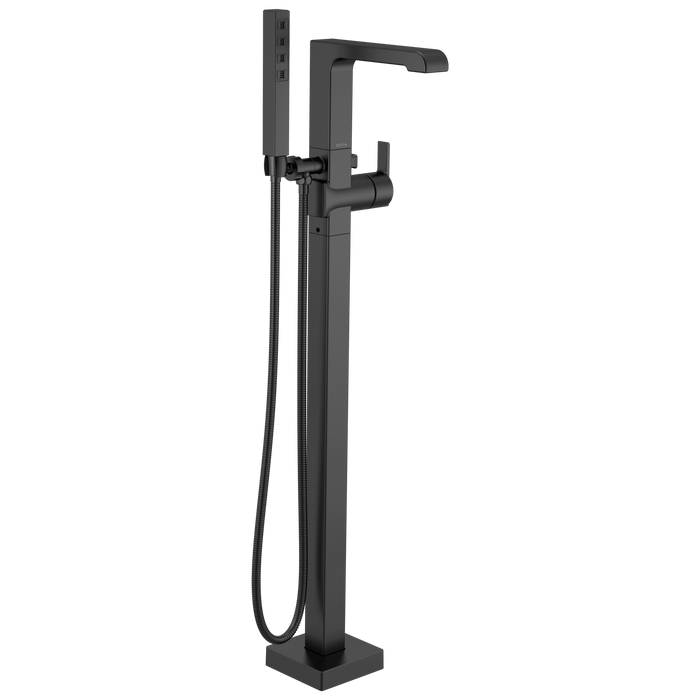 Delta T4767-FL Ara Floor Mount Tub Filler Trim