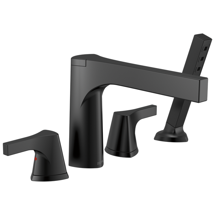 Delta T4774 Zura 4-Hole Roman Tub with Handshower Trim