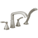 Delta Stryke T4776 Roman Tub Trim with Hand Shower - Lumicoat Stainless