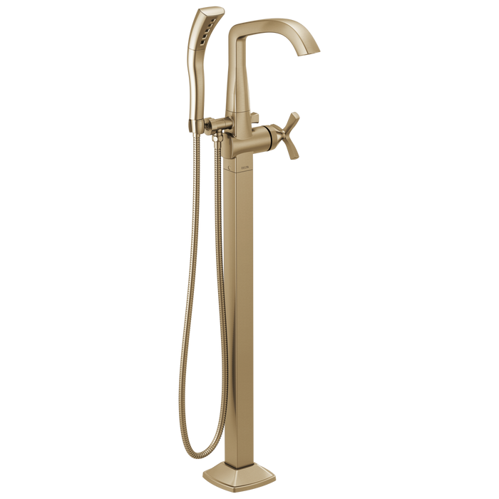 Delta T47766-FL Stryke Freestanding Tub Filler Trim