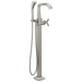 Delta Stryke T4777-PR Floor Mount Tub Filler Trim - Lumicoat Stainless
