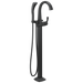 Delta Delta Stryke: Single Handle Floor Mount Tub Filler Trim