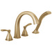 Delta Stryke T4777 Roman Tub Trim with Hand Shower - Lumicoat Champagne Bronze