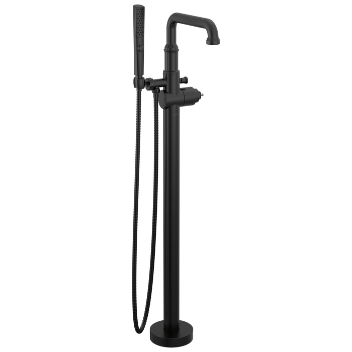Floor Mount Tub Filler Trim- Less Handle