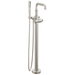 Delta Broderick: Floor Mount Tub Filler Trim- Less Handle