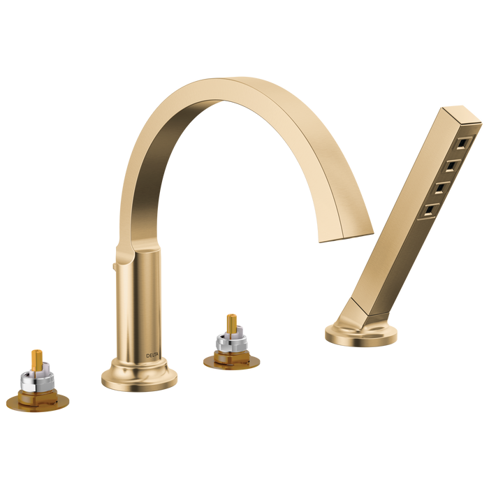 Delta Tetra: Roman Tub Trim with Hand Shower