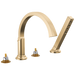 Delta Tetra: Roman Tub Trim with Hand Shower