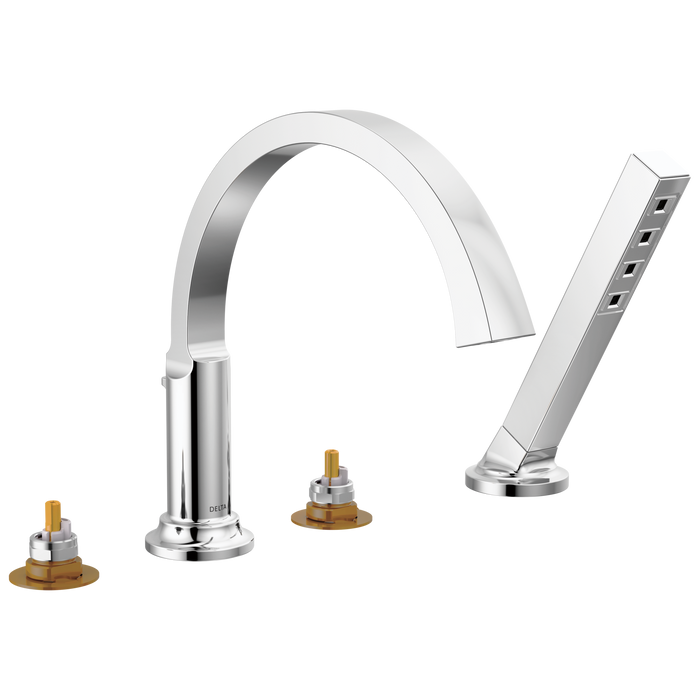 Delta Tetra: Roman Tub Trim with Hand Shower