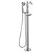 Delta T4797-FL-LHP Cassidy Traditional Floor Mount Tub Filler Trim - Less Handle
