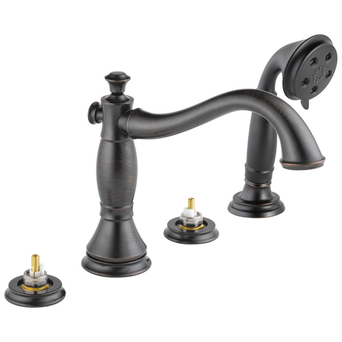 Delta T4797-LHP Cassidy Roman Tub with Hand Shower Trim - Less Handles