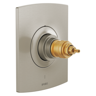 Brizo Kintsu: TempAssure Thermostatic Valve Only Trim - Less Handles