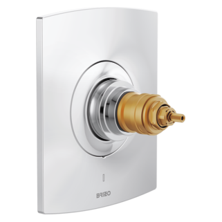 Brizo Kintsu: TempAssure Thermostatic Valve Only Trim - Less Handles