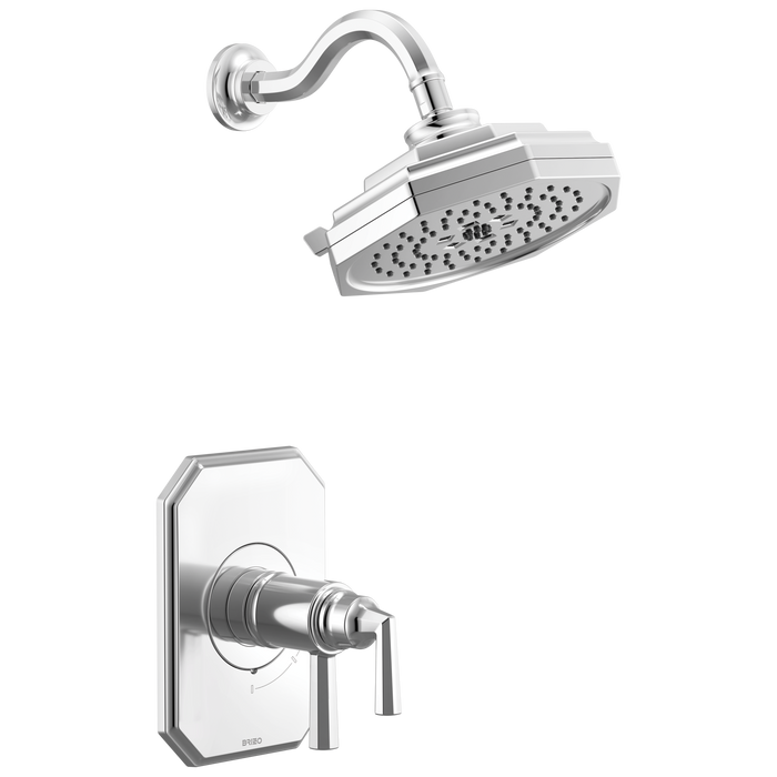 Brizo Beauclere T60265 TempAssure Thermostatic Shower Only Trim - Chrome