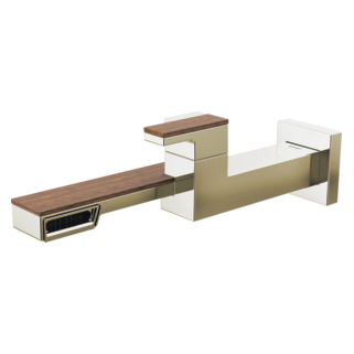 Brizo Frank Lloyd Wright: Single-Handle Wall Mount Lavatory Faucet 1.2 GPM