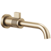 Brizo Brizo Litze: Single-Handle Wall-Mount Lavatory Faucet 