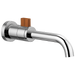 Brizo Brizo Litze: Single-Handle Wall-Mount Lavatory Faucet 1.2 GPM