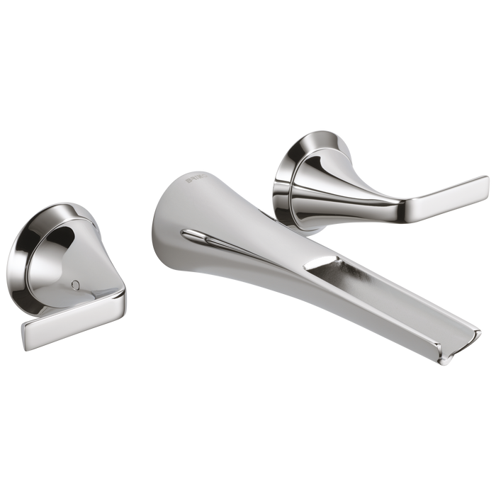 Brizo Brizo Sotria: Two-Handle Wall-Mount Lavatory Faucet 