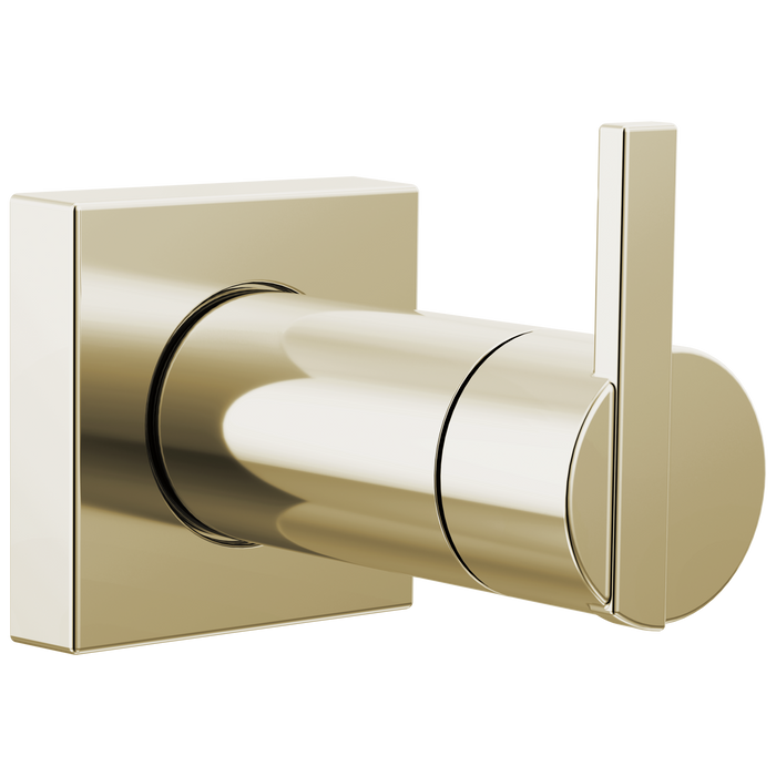 Brizo Frank Lloyd Wright T666100 Sensori Volume Control Trim With Lunar Handle - Polished Nickel