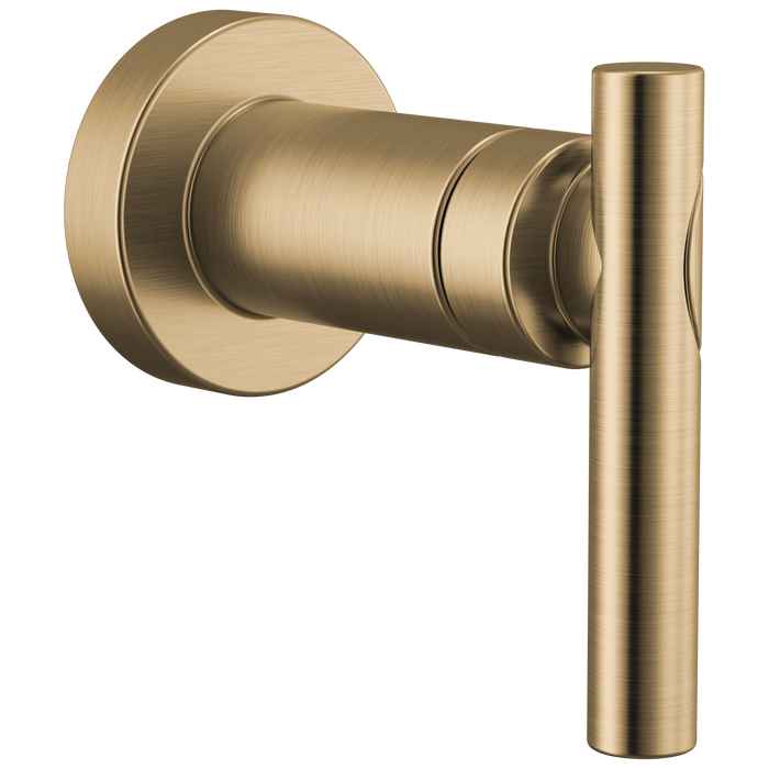 Brizo Roccesco T666110 Sensori Volume Control Trim with Lever Handle - Luxe Gold