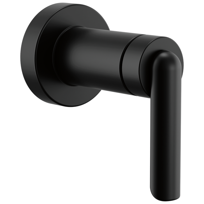 Brizo Roccesco T666111 Sensori Volume Control Trim with Bent Lever Handle - Matte Black
