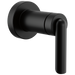Brizo Roccesco T666111 Sensori Volume Control Trim with Bent Lever Handle - Matte Black