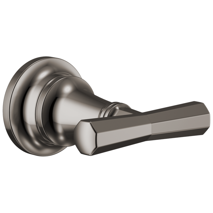Brizo Beauclere T66666 Sensori Volume Control Trim with Cross Handle - Brilliance Black Onyx