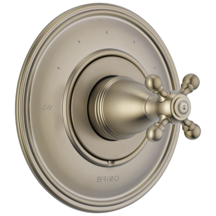 Brizo Brizo Brizo Traditional: Sensori Thermostatic Valve Trim - Cross