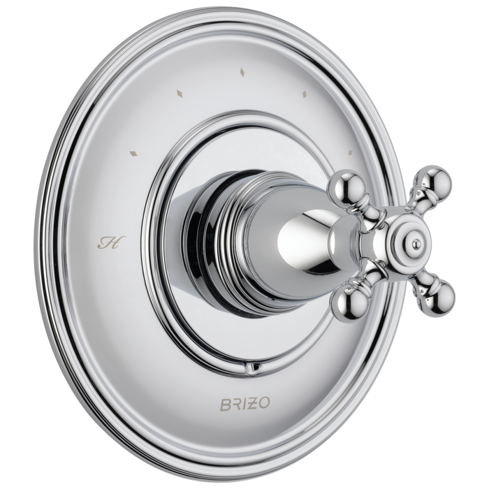 Brizo Brizo Brizo Traditional: Sensori Thermostatic Valve Trim - Cross