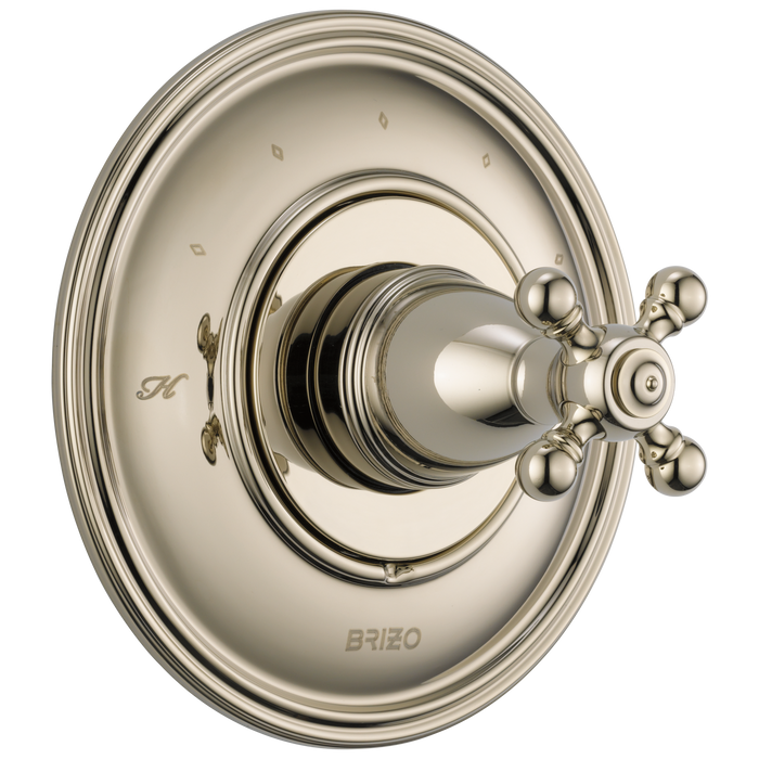 Brizo Brizo Brizo Traditional: Sensori Thermostatic Valve Trim - Cross
