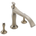 Brizo Brizo RSVP: Three Hole Roman Tub Trim - Less Handles