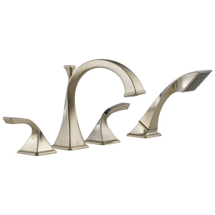 Brizo Brizo Virage: Roman Tub Trim with Hand Shower