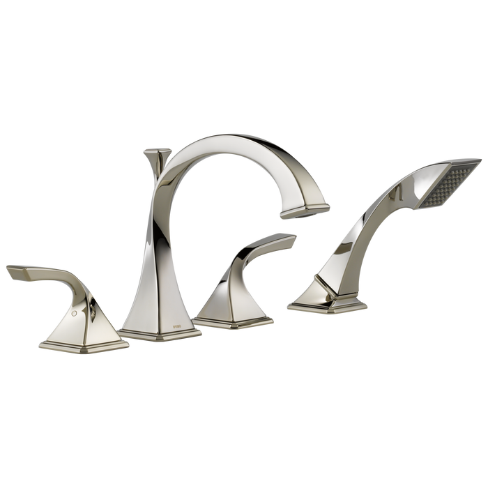 Brizo Brizo Virage: Roman Tub Trim with Hand Shower