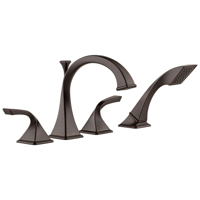 Brizo Brizo Virage: Roman Tub Trim with Hand Shower