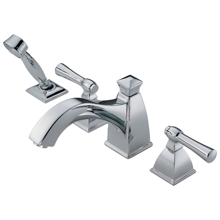 Brizo Brizo Vesi: Roman Tub Trim with Hand Shower