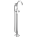 Brizo Beauclere T70165 Single-Handle Freestanding Tub Filler - Less Handle - Chrome