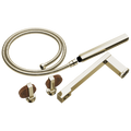 Polished Nickel / Wood