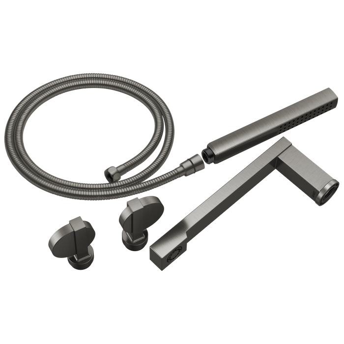 Brizo Frank Lloyd Wright T703100 Two-Handle Tub Filler Trim Kit with Lunar Handles - Luxe Steel
