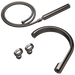 Brizo Roccesco T703112 Two-Handle Tub Filler Trim Kit with Knob Handles - Brilliance Black Onyx