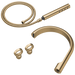 Brizo Roccesco T703112 Two-Handle Tub Filler Trim Kit with Knob Handles - Luxe Gold