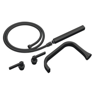 Brizo Allaria: Two-Handle Tub Filler Trim Kit with Lever Handles