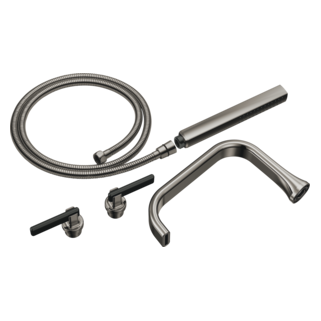 Brizo Allaria: Two-Handle Tub Filler Trim Kit with Lever Handles