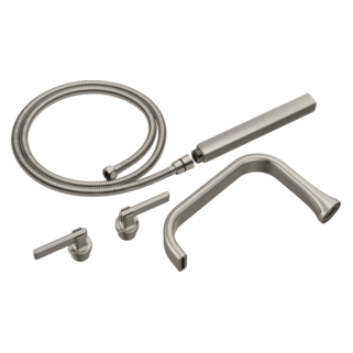 Brizo Allaria: Two-Handle Tub Filler Trim Kit with Lever Handles
