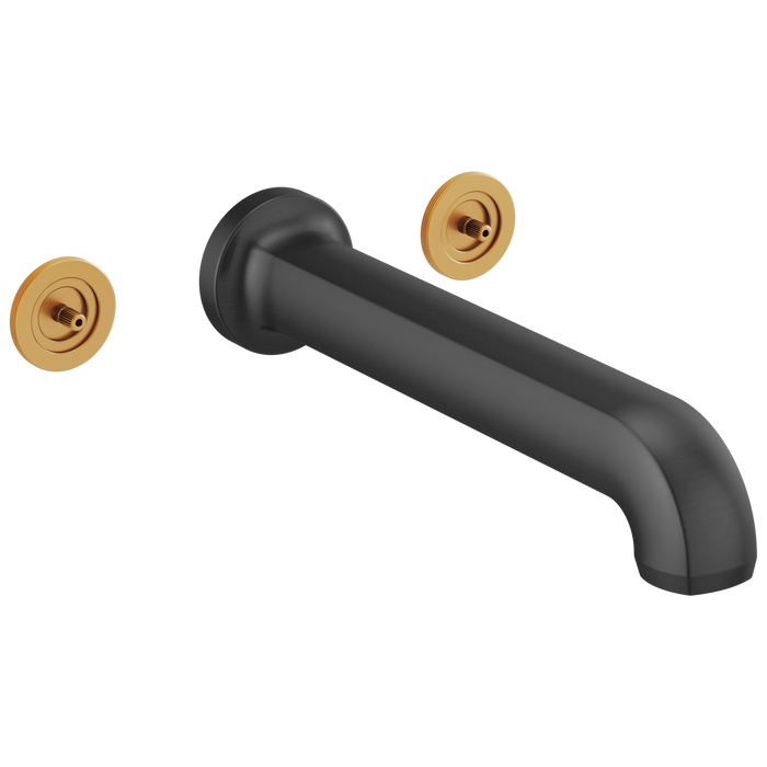 Two-Handle Wall Mount Tub Filler - Less Handles