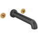 Two-Handle Wall Mount Tub Filler - Less Handles